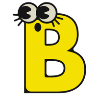 B