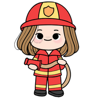 die Feuerwehrfrau