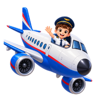 das Flugzeug