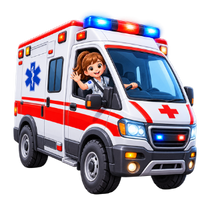 der Krankenwagen
