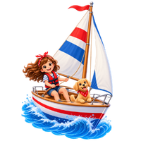 das Segelboot