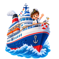 das Kreuzfahrtschiff