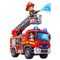 das Feuerwehrauto