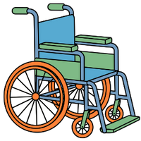 der Rollstuhl